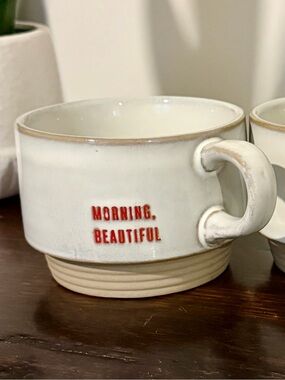 Couples Ceramic Mug Morning Beautiful
